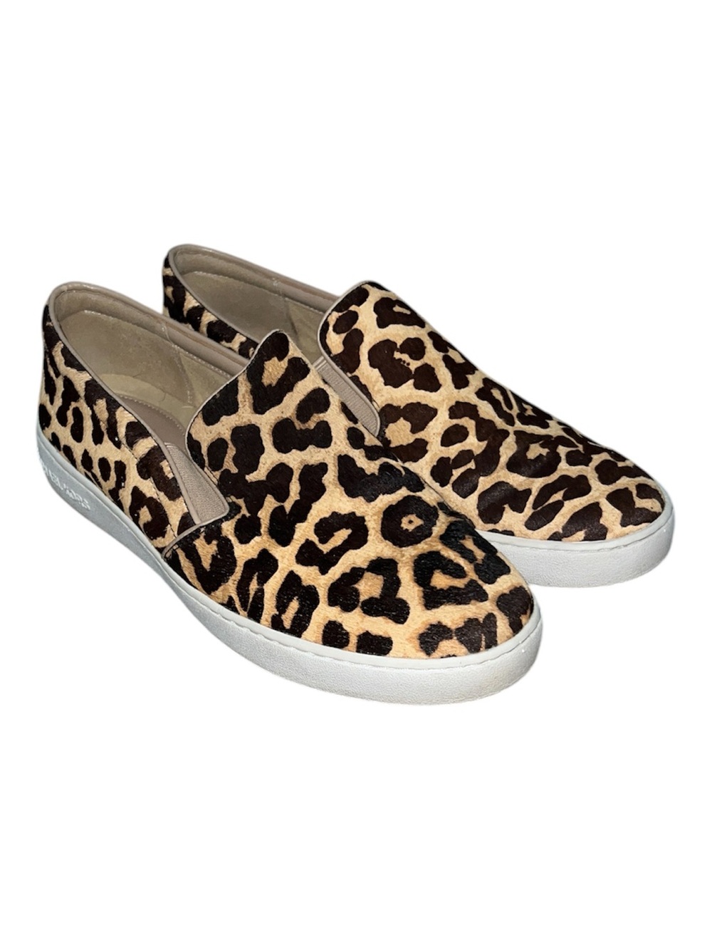 Michael Kors Leopard Print Slip-On Sneakers